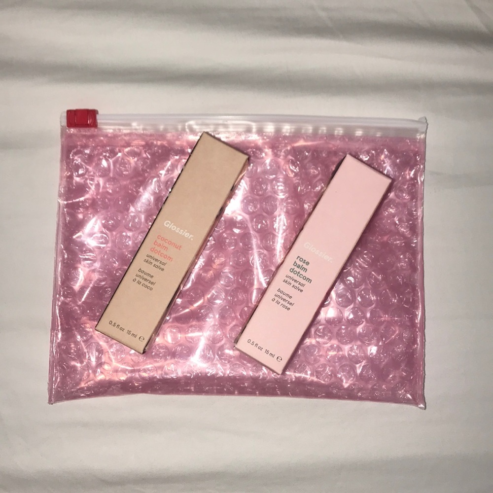 {two} • Glossier • balm dotcom